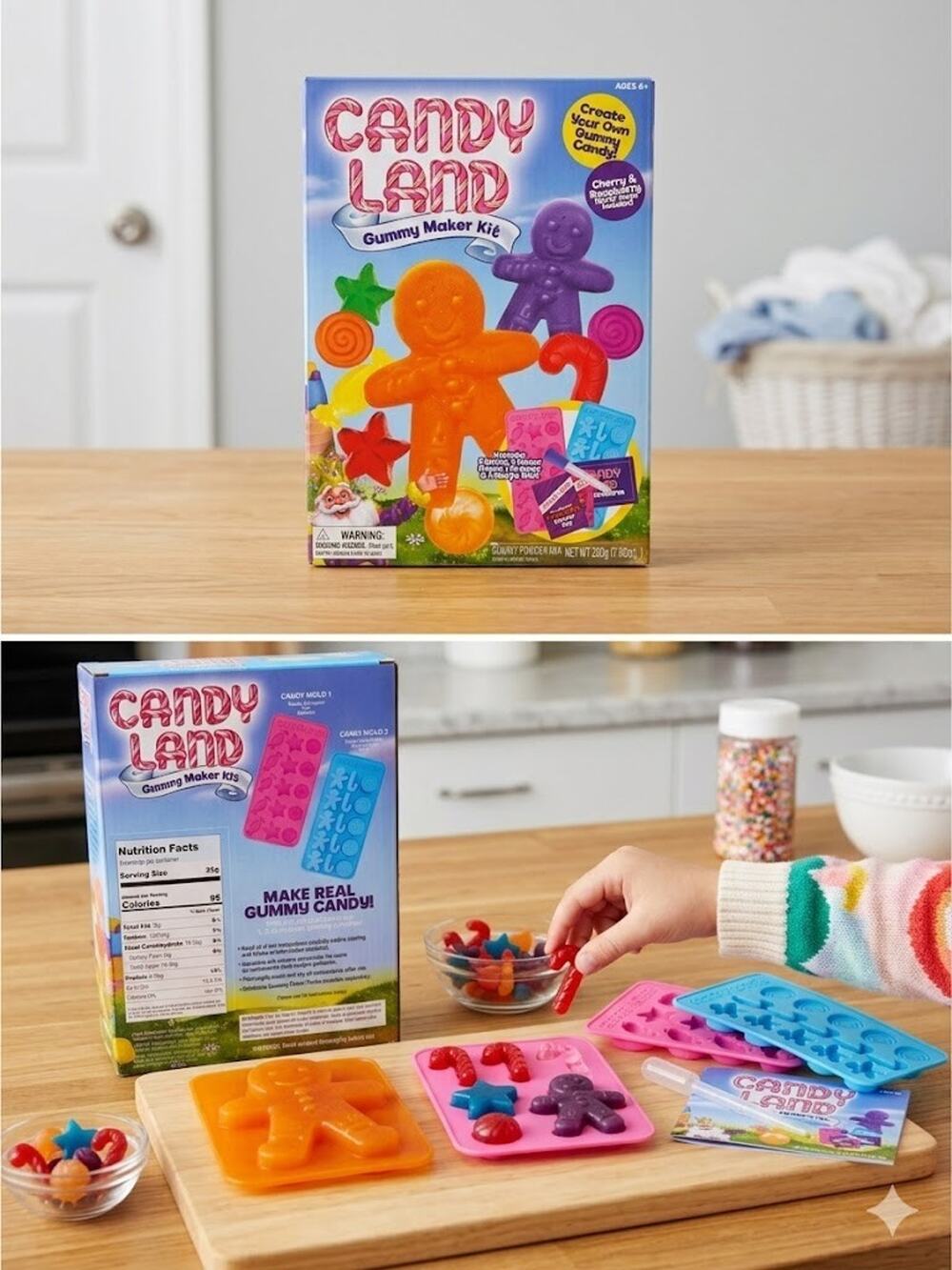 Unleash Your Inner Candy Maker: "Candy Land" Gummy Maker Kit